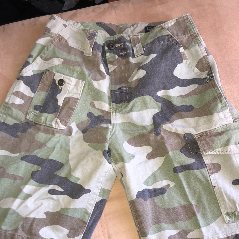 Polo army fatigues shorts
